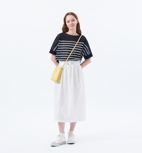 MACKINTOSH PHILOSOPHY「シアーボーダーワイドニット」|ニット・セーター|