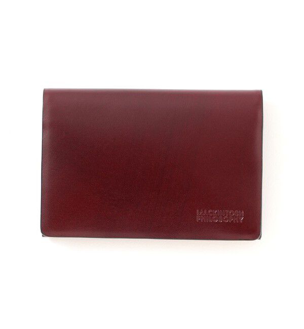 MACKINTOSH PHILOSOPHY「【WEB限定】ローワンシリーズ 名刺入れ」|財布|ワイン