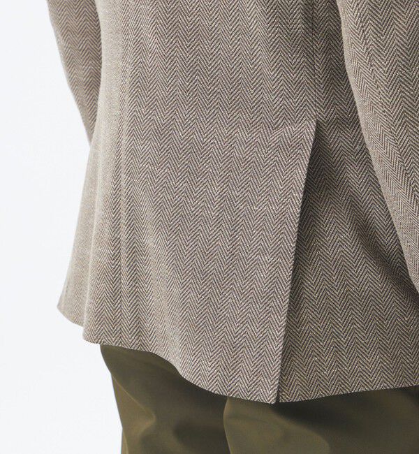 MACKINTOSH PHILOSOPHY「テーラードジャージー ジャケット TOLLEGNOへリンボン」|テーラードジャケット|