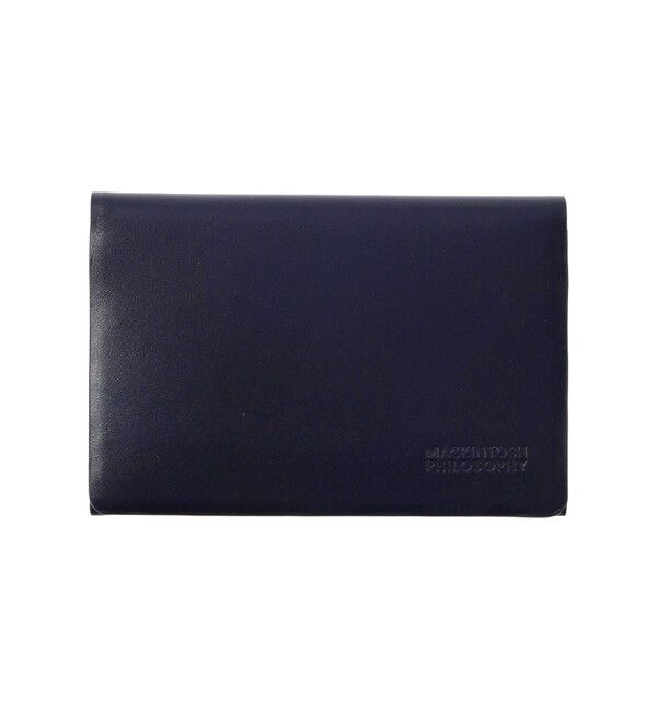 MACKINTOSH PHILOSOPHY「【WEB限定】ローワンシリーズ 名刺入れ」|財布|ネイビー