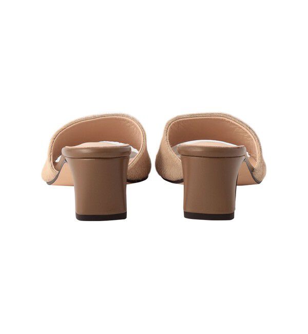  「ヘアカーフミュール」|サンダル|