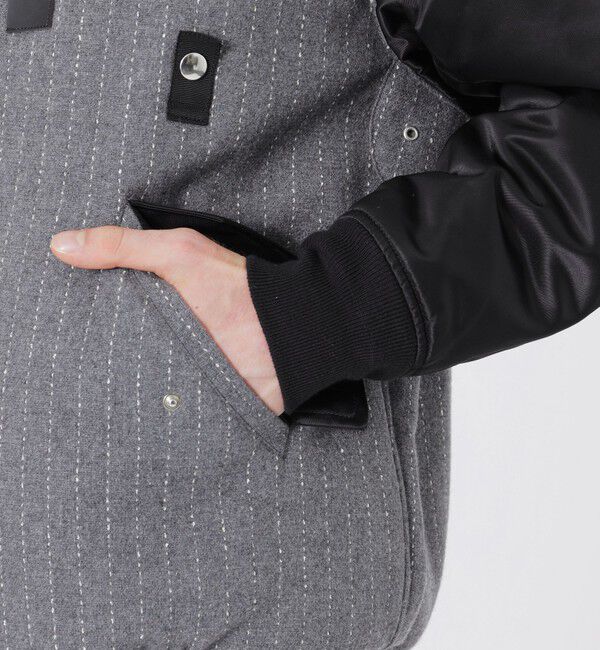  「ウールストライプMA-1」|ブルゾン・スタジャン|