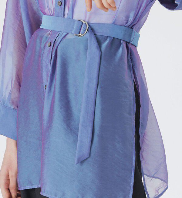  「シアーシャンブレーシャツ」|シャツ・ブラウス|