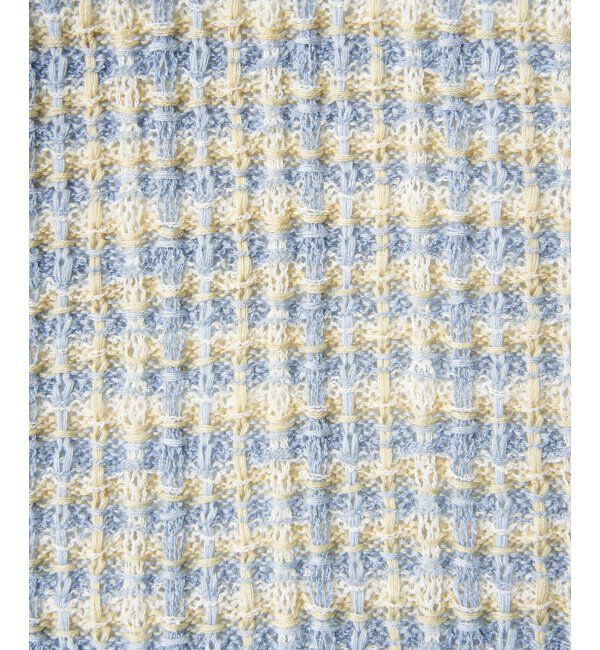 ikka「【2点セット】ブークレMIXニットベストアンサンブル」|ニット・セーター|