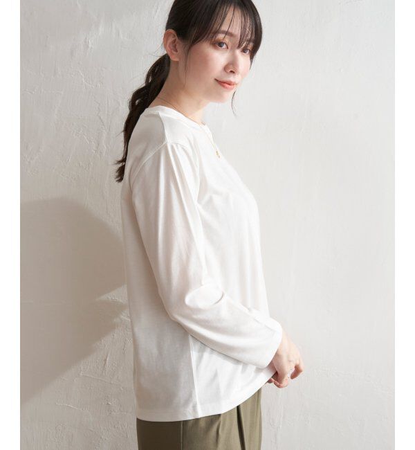 ikka「【2点セット】ブークレMIXニットベストアンサンブル」|ニット・セーター|