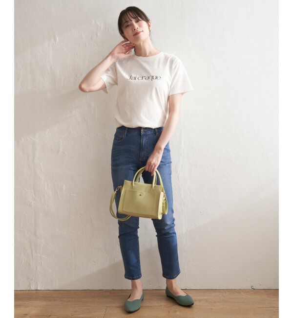 ikka「ロゴフォトプリントT」|Tシャツ・カットソー|