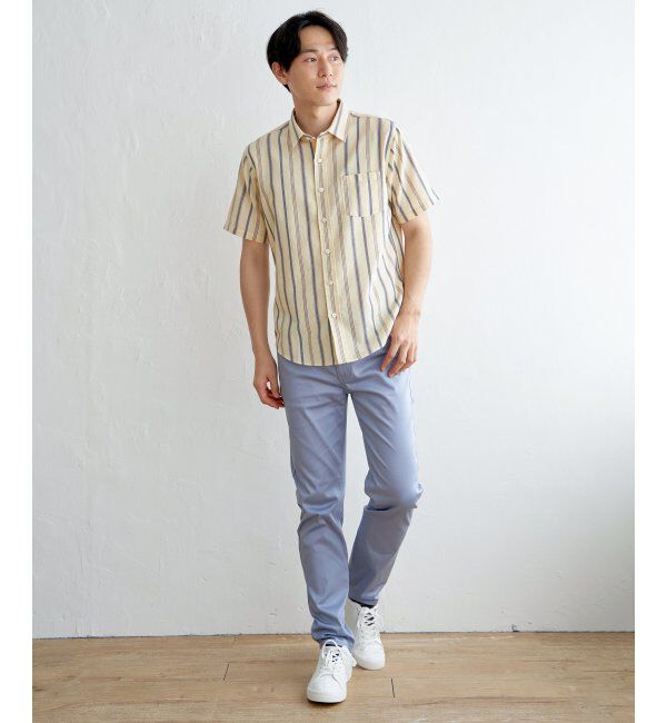 ikka「パナマレギュラーカラーシャツ」|シャツ・ブラウス|