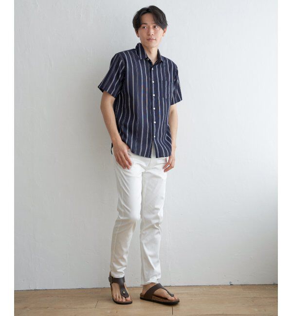 ikka「パナマレギュラーカラーシャツ」|シャツ・ブラウス|