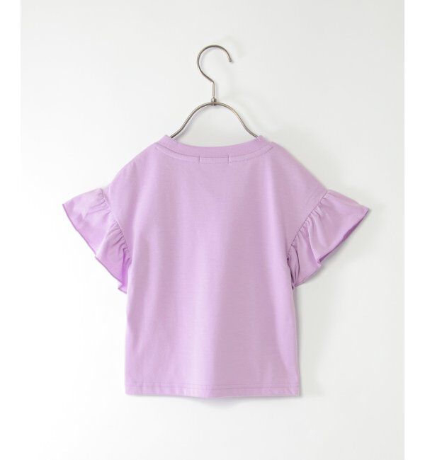 ikka kids「袖フリルTシャツ（120~160cm）」|その他|