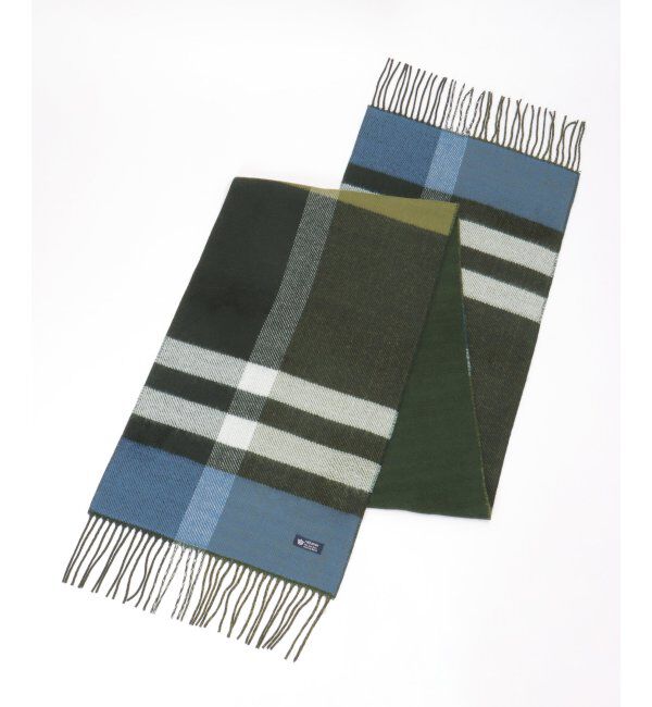 ikka「リバーシブルチェックマフラー」|マフラー|