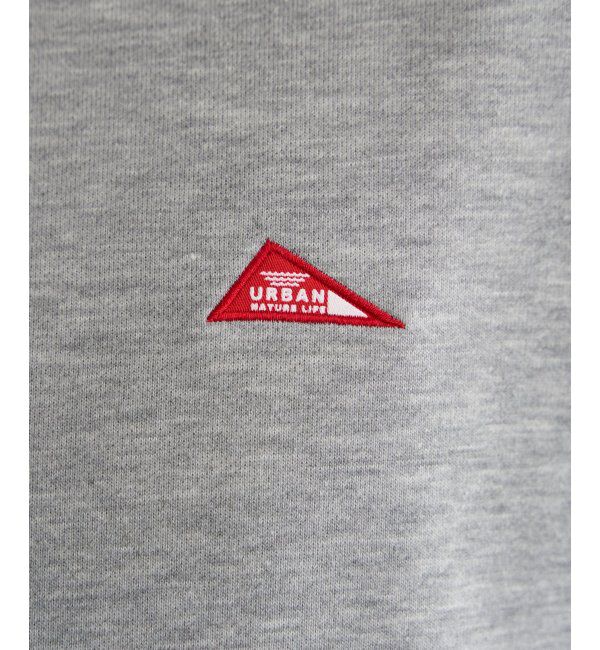 ikka「URBAN NATURE LIFE アーバンネイチャーライフ スウェットプルオーバ－」|パーカー|