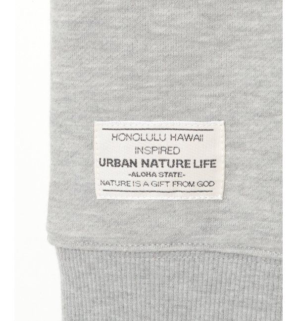 ikka「URBAN NATURE LIFE アーバンネイチャーライフ スウェットプルオーバ－」|パーカー|