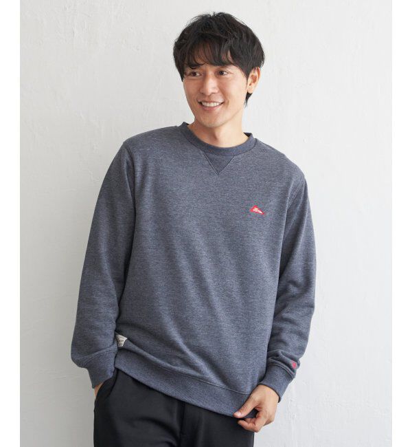 ikka「URBAN NATURE LIFE アーバンネイチャーライフ スウェットプルオーバ－」|パーカー|ネイビーブルー