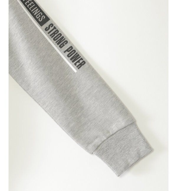 ikka kids「ミニハイネック袖ロゴトレーナー（120~160cm）」|Tシャツ・カットソー|