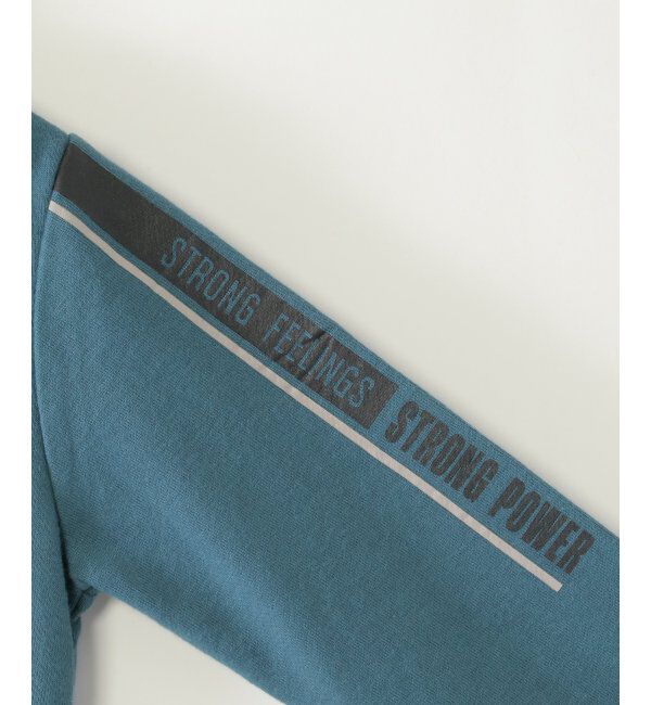 ikka kids「ミニハイネック袖ロゴトレーナー（120~160cm）」|Tシャツ・カットソー|