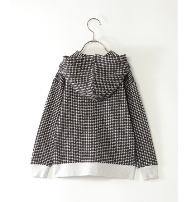 ikka kids「ビックワッフルZIPパーカー（120~160cm）」|Tシャツ・カットソー|