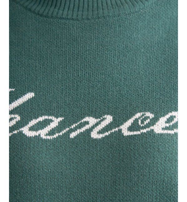 ikka「ジャガードロゴニットプルオーバー」|プルオーバー|