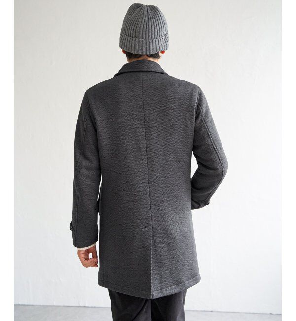 IKKA LOUNGE「ウールライクニットステンカラーコート」|その他|