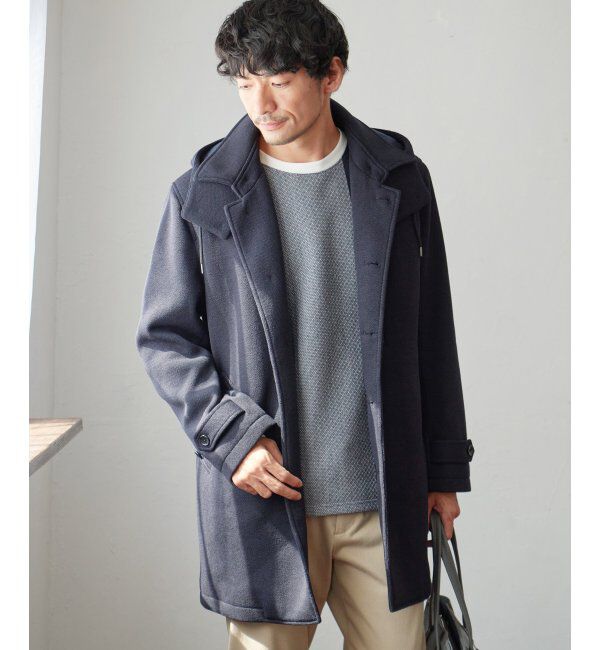 IKKA LOUNGE「ウールライクニットステンカラーコート」|その他|