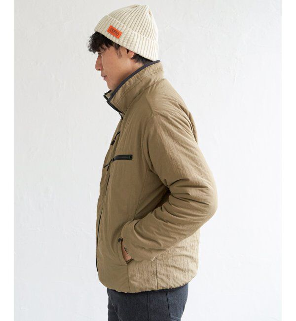 ikka「リバーシブルナイロンフリースブルゾン」|ブルゾン・スタジャン|