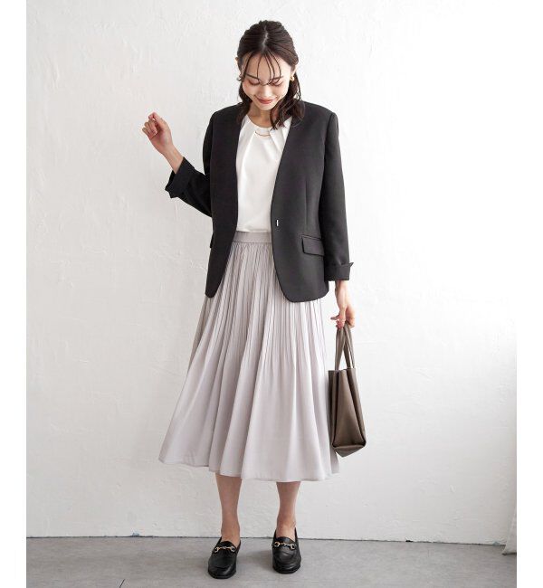 IKKA LOUNGE「ウォッシャブルVネックジャケット」|その他|