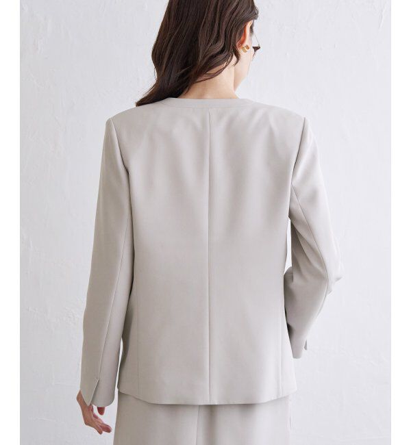 IKKA LOUNGE「ウォッシャブルVネックジャケット」|その他|