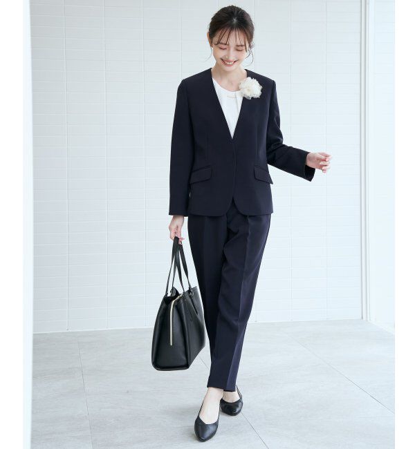 IKKA LOUNGE「ウォッシャブルVネックジャケット」|その他|