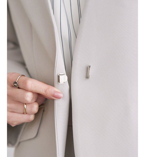 IKKA LOUNGE「ウォッシャブルVネックジャケット」|その他|