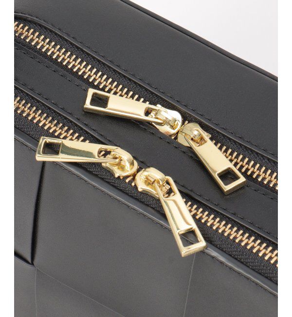 ikka「編み込みスクエアショルダーバッグ」|その他|