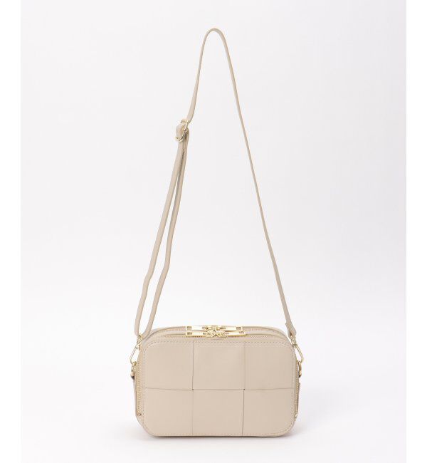 ikka「編み込みスクエアショルダーバッグ」|その他|