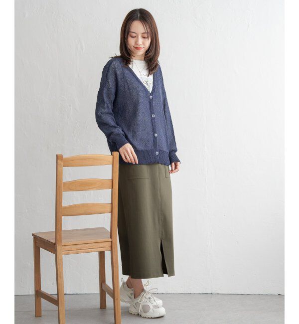 ikka「【雑誌InRed4月号掲載】GOKU楽タイトスカート」|スカート|