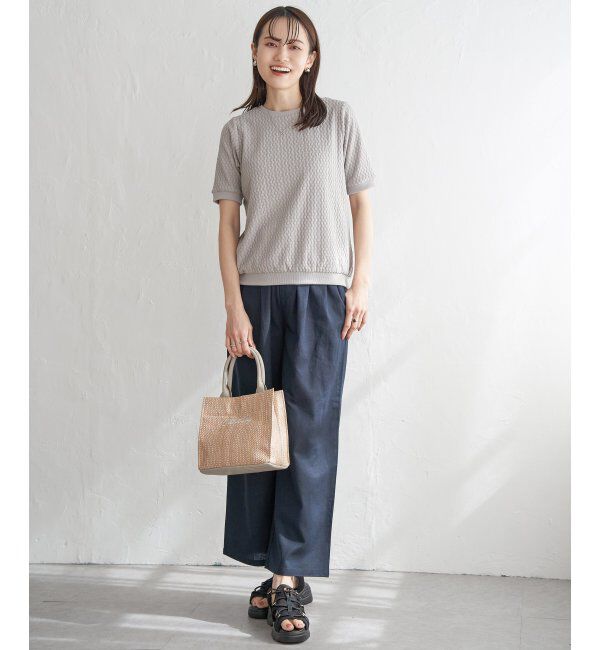 ikka「雑材シート2WAYショルダーバッグ」|その他|