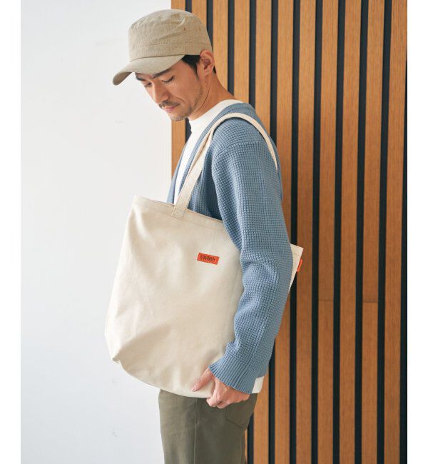 ikka「UNIVERSAL OVERALL ユニバーサルオーバーオール キャンバスダブルフェイストートバッグ」|その他|