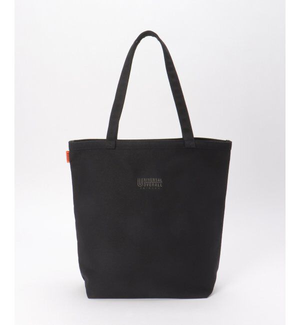 ikka「UNIVERSAL OVERALL ユニバーサルオーバーオール キャンバスダブルフェイストートバッグ」|その他|ブラック