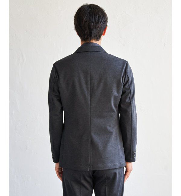 IKKA LOUNGE「ＢＬＫバーズアイカノコＪＫＴ」|テーラードジャケット|