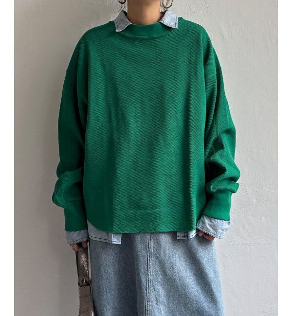 Lbc with Life「ワッフルプルオーバー」|その他|グリーン