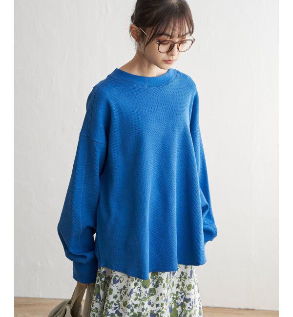 Lbc with Life「ワッフルプルオーバー」|その他|ブルー