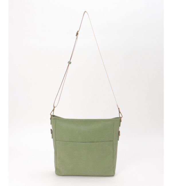 Lbc with Life「エコスエードフラップジップショルダーバッグ」|その他|