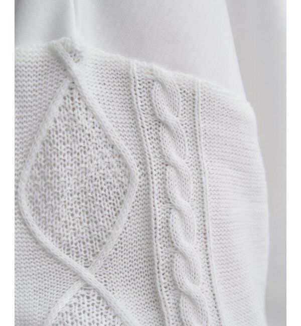 Lbc with Life「ポンチケーブルニットスリーブプルオーバー」|その他|