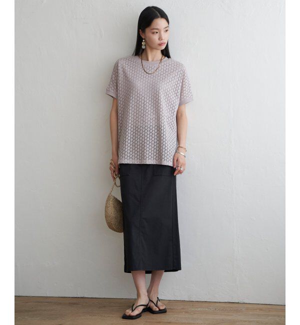 Lbc with Life「アイレットレースプルオーバー」|Tシャツ・カットソー|