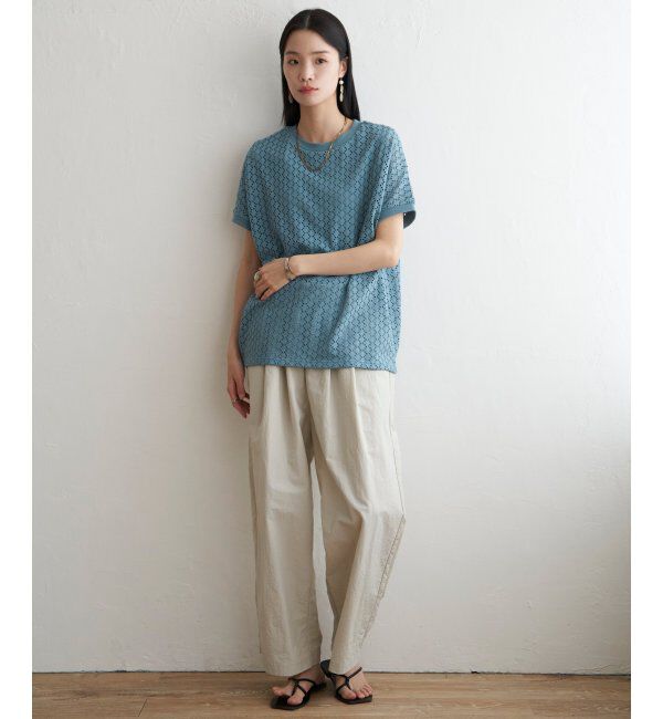 Lbc with Life「アイレットレースプルオーバー」|Tシャツ・カットソー|