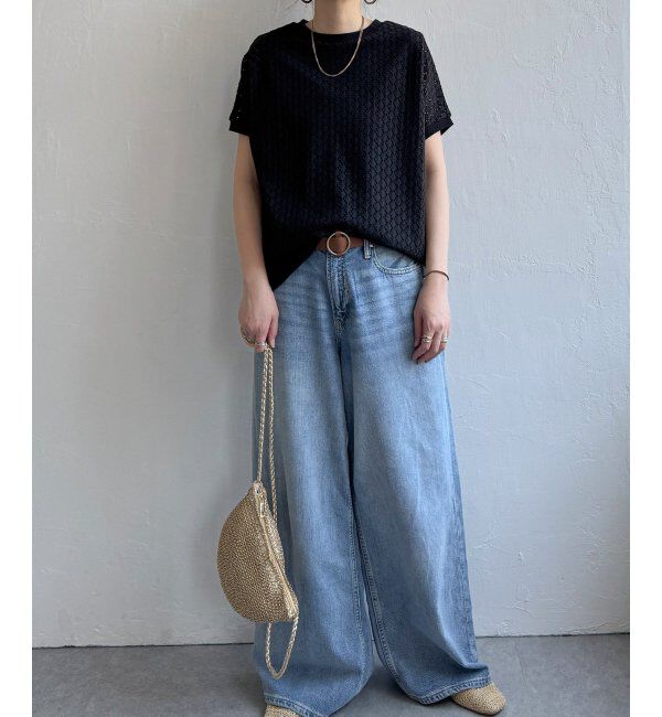 Lbc with Life「アイレットレースプルオーバー」|Tシャツ・カットソー|