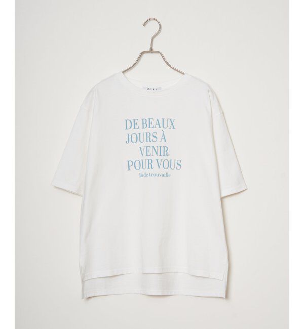 Lbc with Life「プリントロゴビッグTシャツ」|Tシャツ・カットソー|