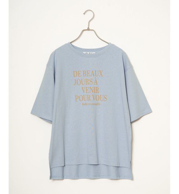 Lbc with Life「プリントロゴビッグTシャツ」|Tシャツ・カットソー|