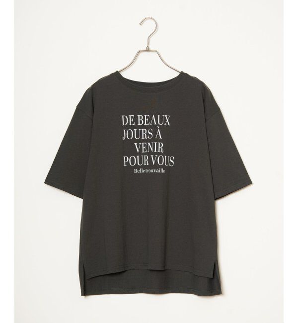 Lbc with Life「プリントロゴビッグTシャツ」|Tシャツ・カットソー|