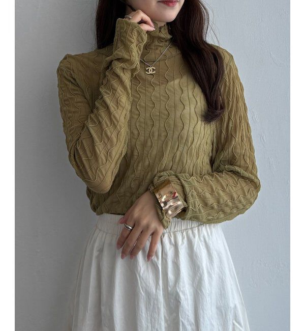 Lbc with Life「シアウェーブクシュロンＴ」|その他|ピスタチオグリーン