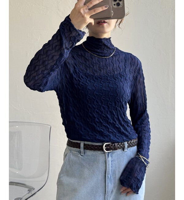 Lbc with Life「シアウェーブクシュロンＴ」|その他|ネイビーブルー