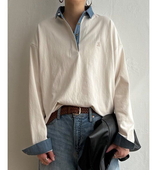 Lbc with Life「ミニロゴ刺繍ラガープルオーバー」|その他|オフホワイト