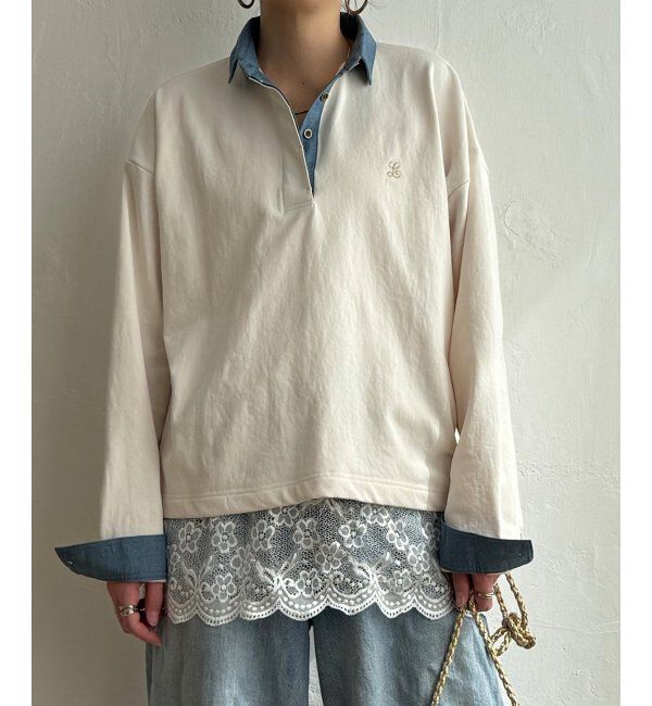 Lbc with Life「ミニロゴ刺繍ラガープルオーバー」|その他|