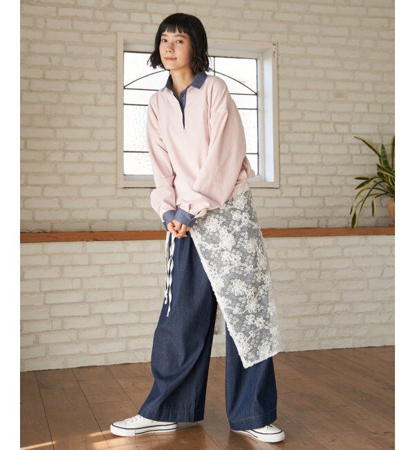 Lbc with Life「ミニロゴ刺繍ラガープルオーバー」|その他|